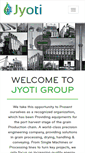 Mobile Screenshot of jyotigroup.net