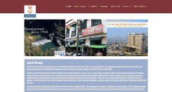 Desktop Screenshot of jyotigroup.org.np